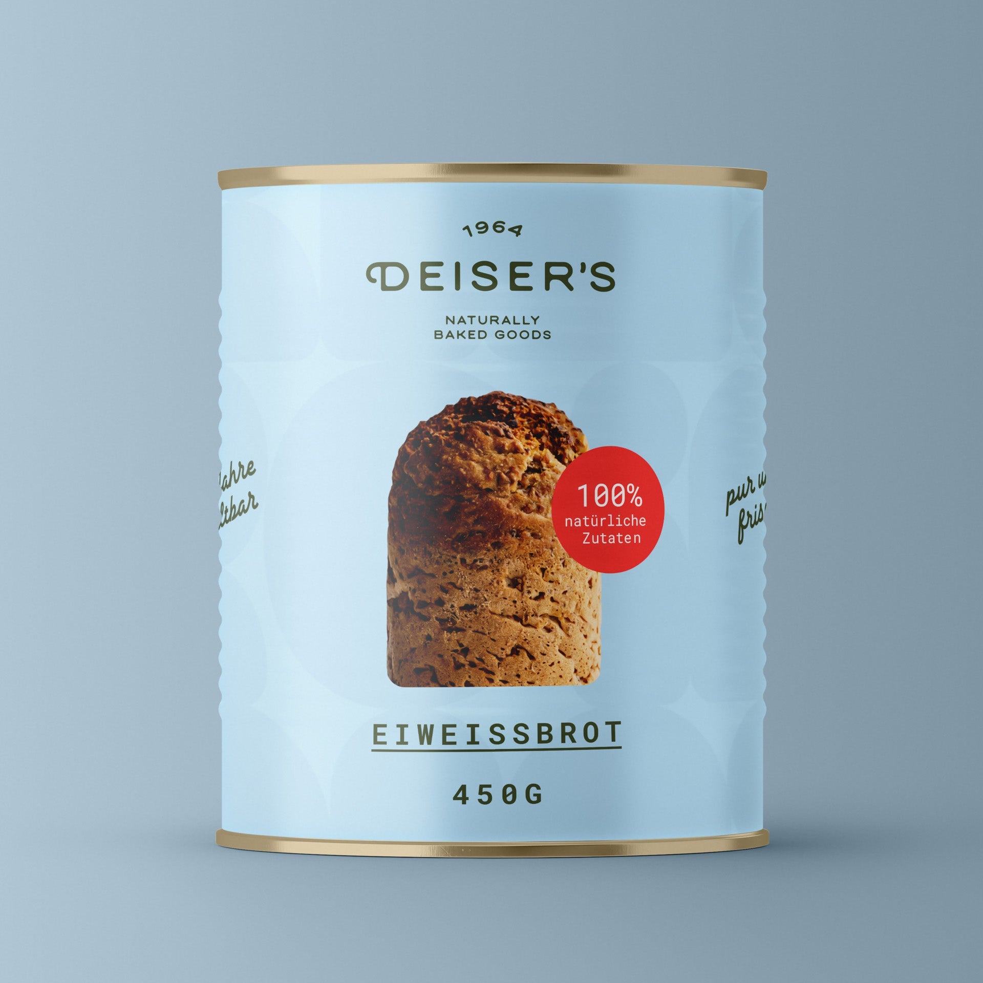 Eiweißbrot aus Österreich (6 Stück) von Bäckerei Deiser – haltbares Dosenbrot